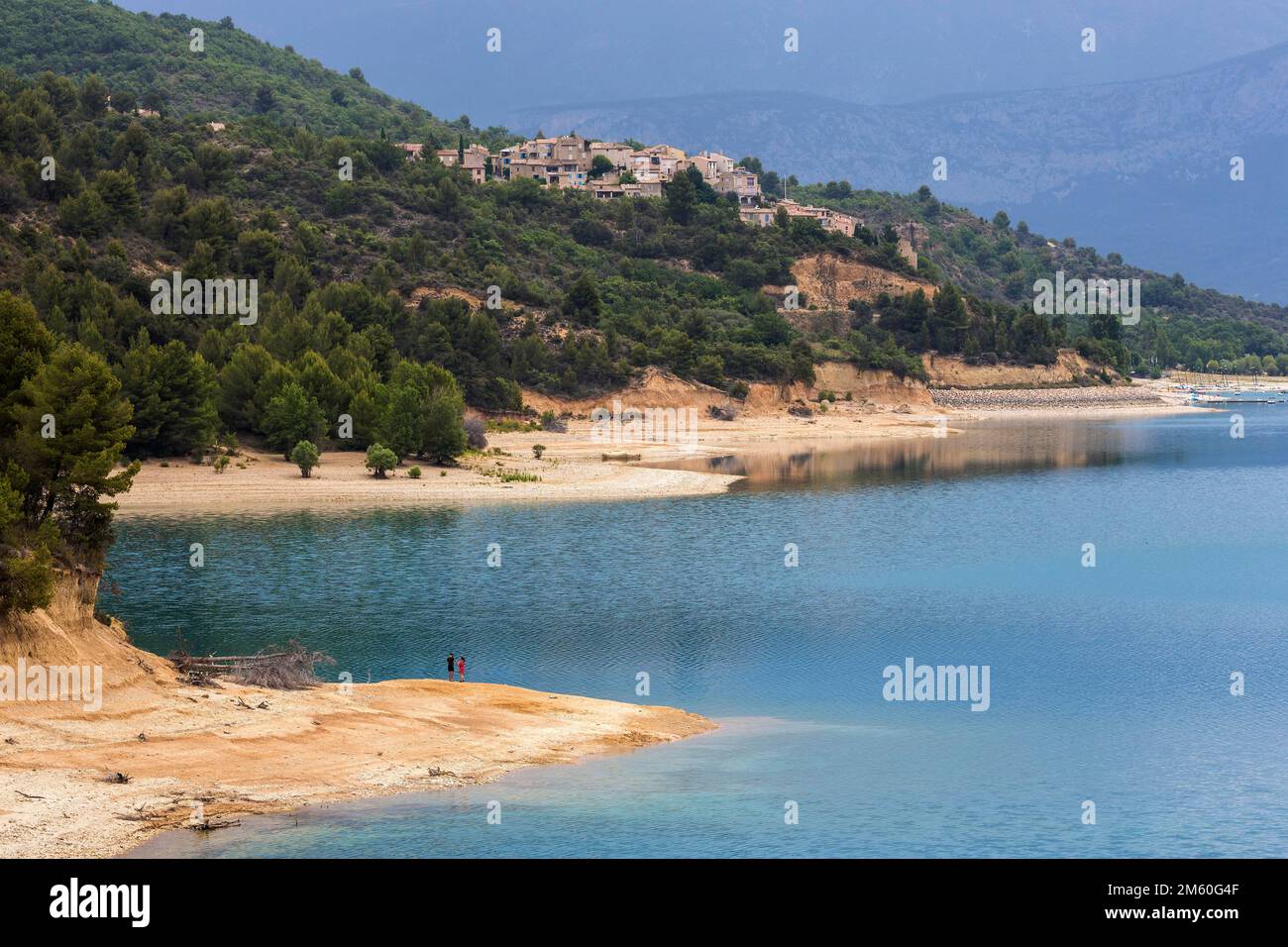 Lac de SainteCroix, back Sainte Croix du Verdon, ProvenceAlpesCote d