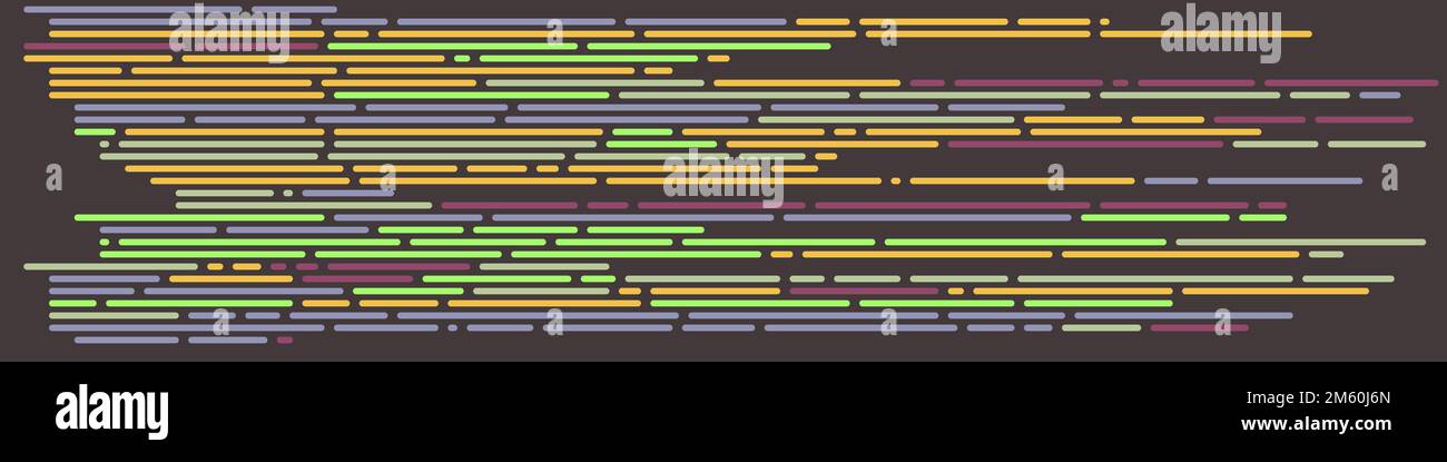Cartoon coding simulated lines vector illustration Stock Vector Image ...