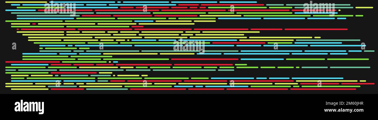 Cartoon coding simulated lines vector illustration Stock Vector Image ...