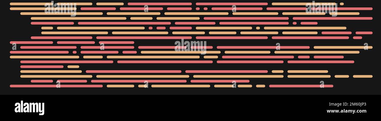 Cartoon coding simulated lines vector illustration Stock Vector Image ...