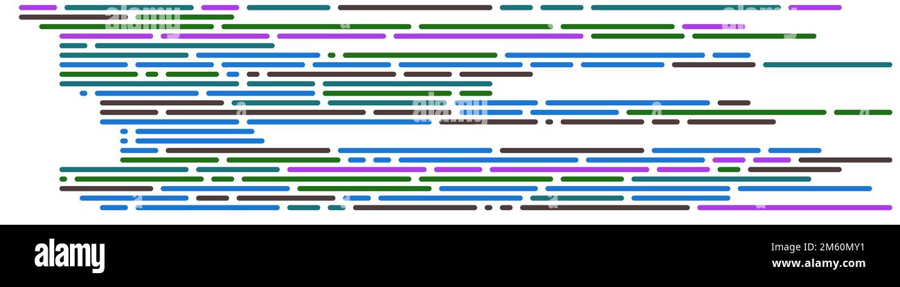 Cartoon coding simulated lines vector illustration Stock Vector Image ...