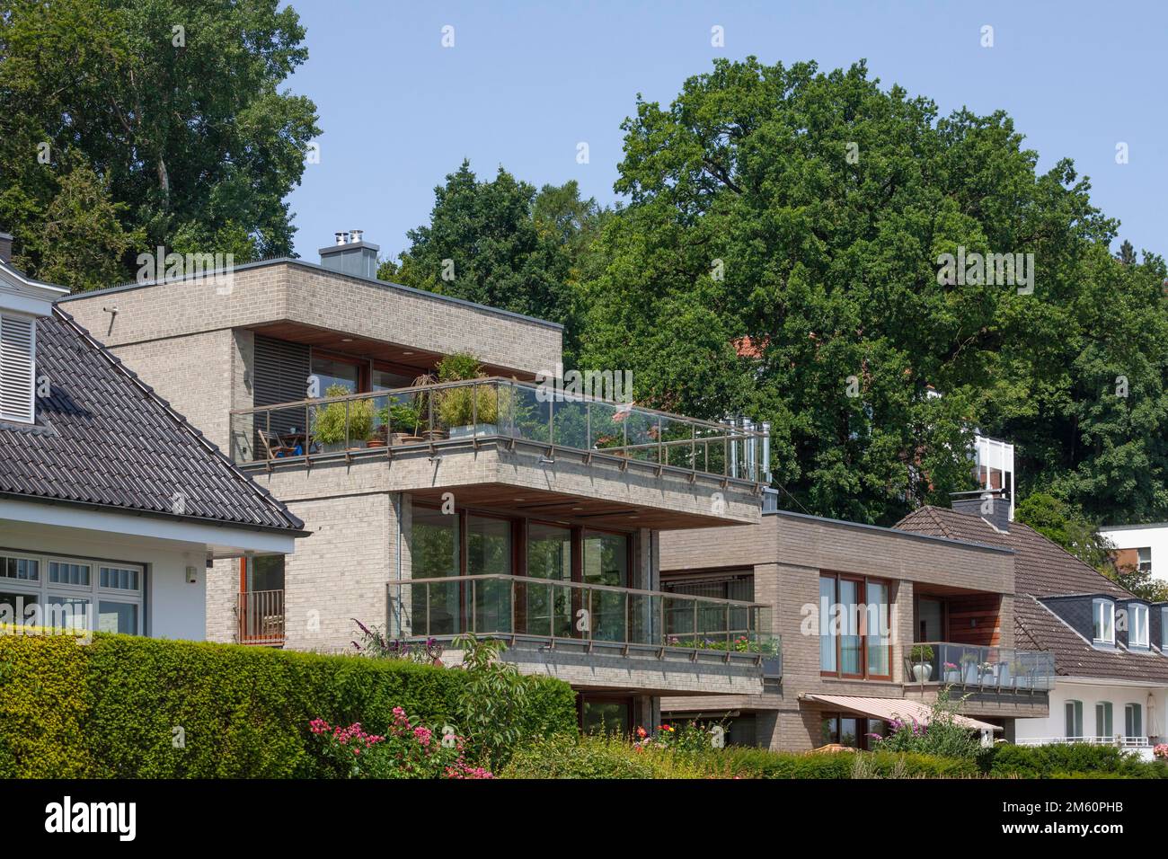 Residential building, Kiel, SchleswigHolstein, Germany Stock Photo Alamy