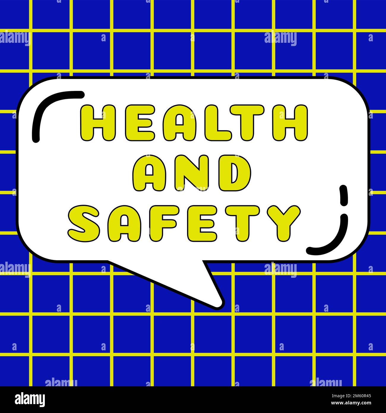 Handwriting text Health And Safety. Word Written on Taking the
