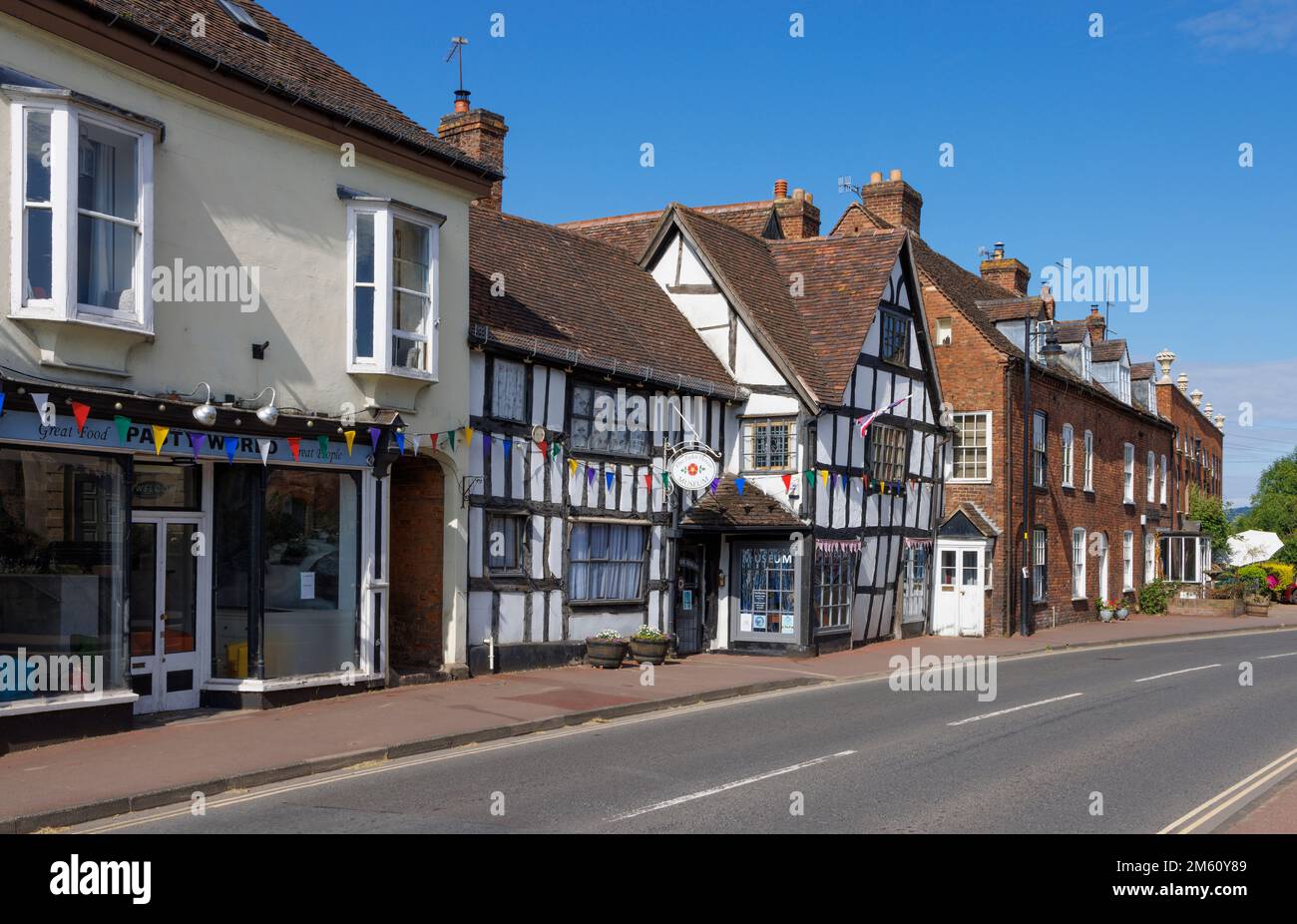 Tudor House Museum in Church Street, UptonUponSevern, England, UK