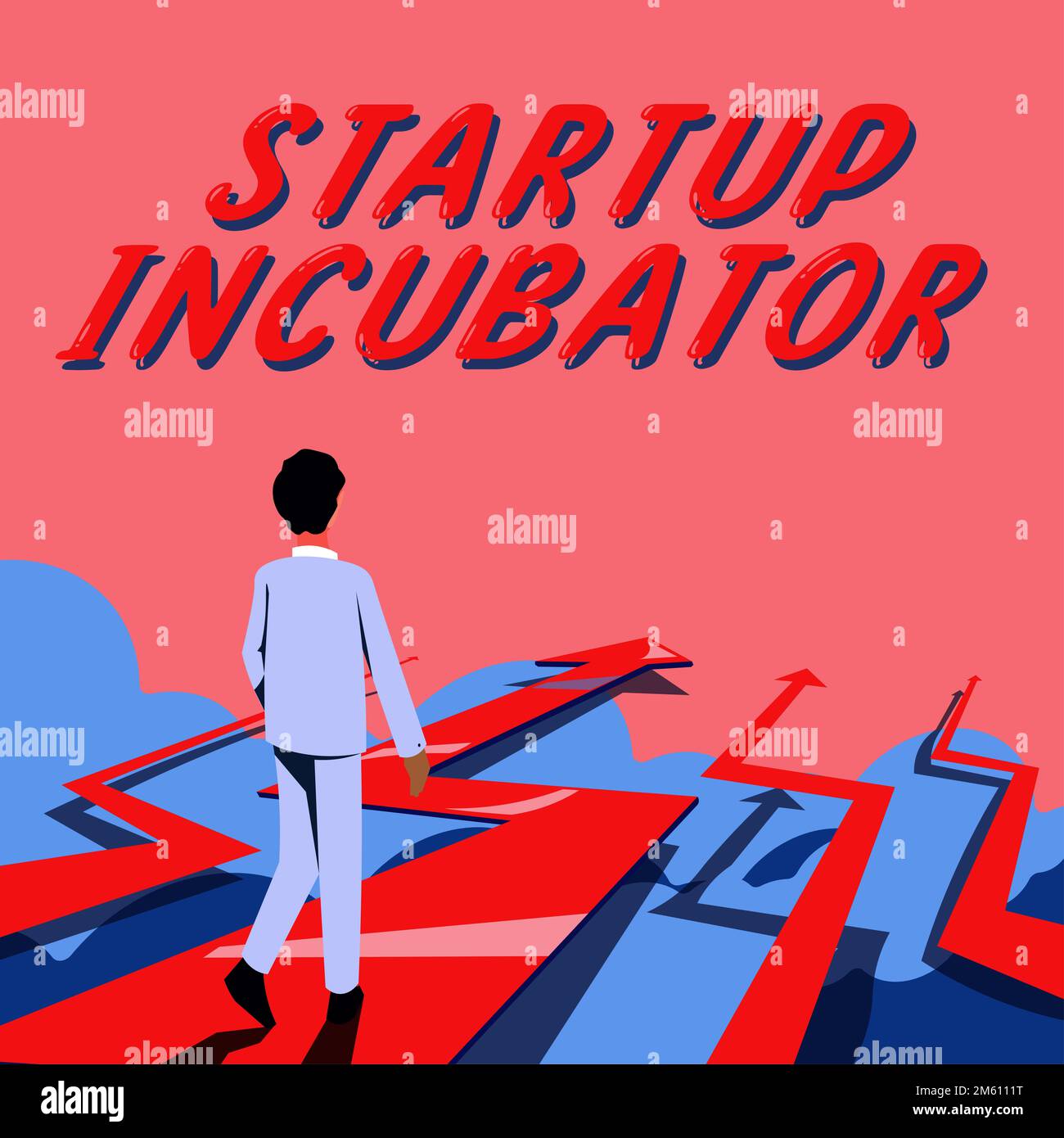 Sign displaying Startup Incubator. Concept meaning Concept that can be