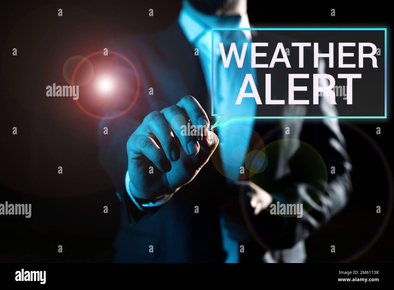 Hand writing sign Weather Alert. Business showcase urgent warning on ...