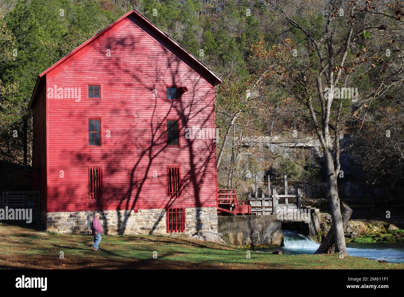 EMINENCE, MISSOURI, USA NOVEMBER 9 2016 Ozark National Scenic