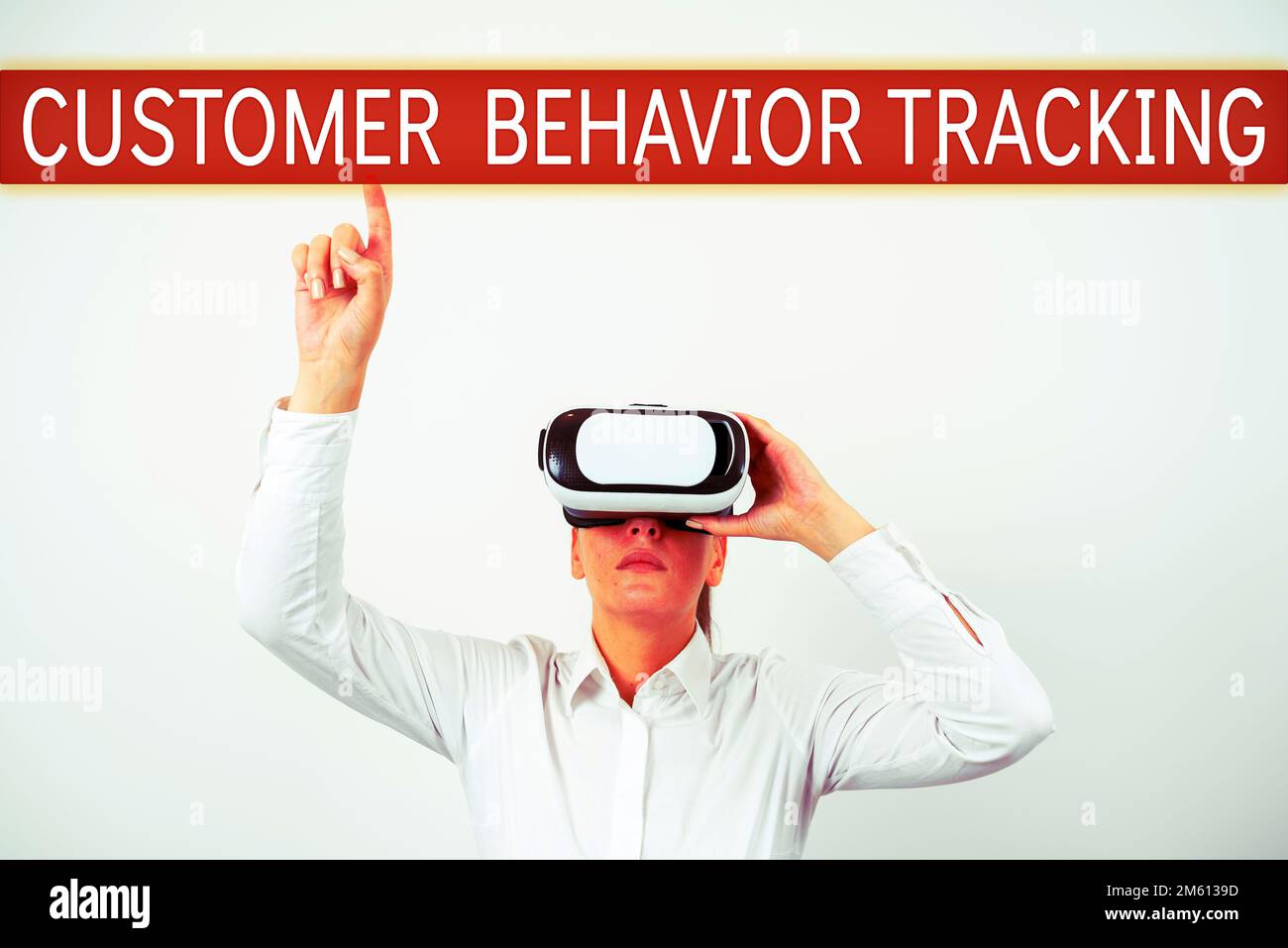 Text sign showing Customer Behavior Tracking. Internet Concept managing ...