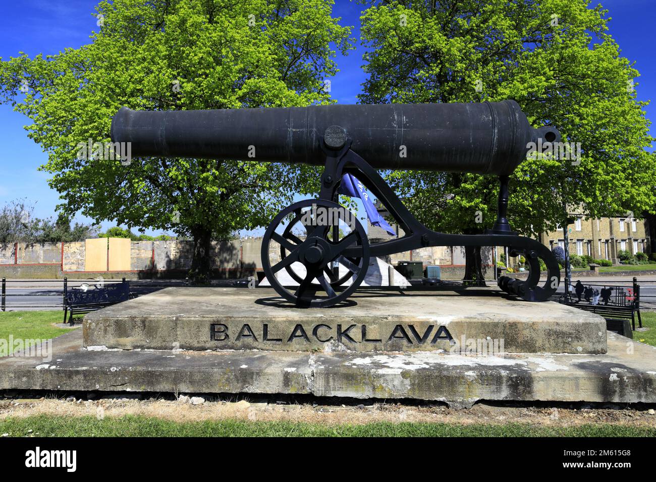 The Sebastopol Cannon, Brampton Road, Huntingdon town, Cambridgeshire