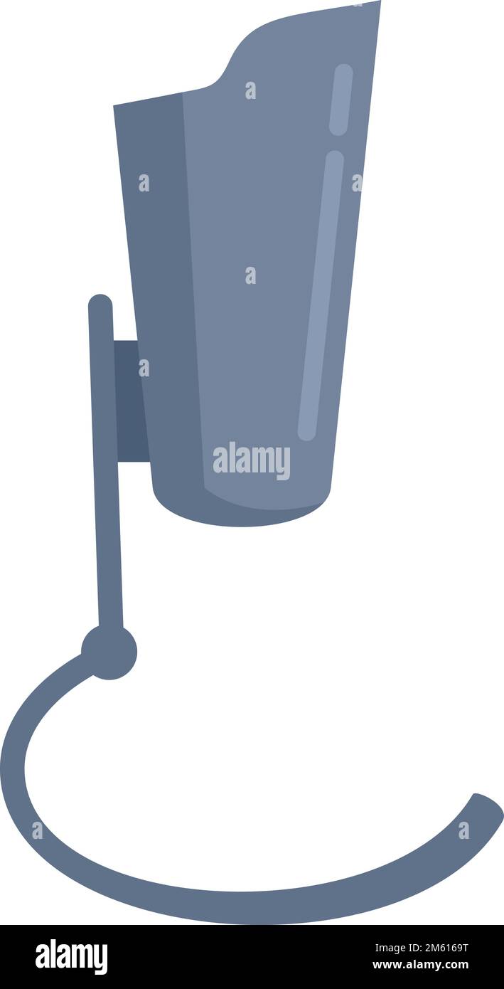 Artificial leg icon. Flat illustration of Artificial leg vector icon ...