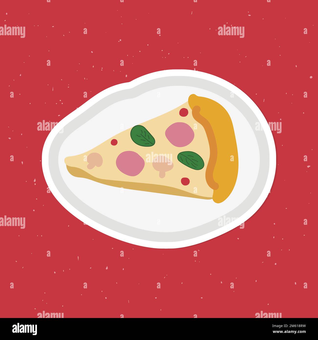 Tape adhesive sticker cute scrapbook paper vector. Isolated sticky strip  pattern label set with torn edge. Pizza, donut, flowers, leaves and coffee  bo Stock Vector Image & Art - Alamy