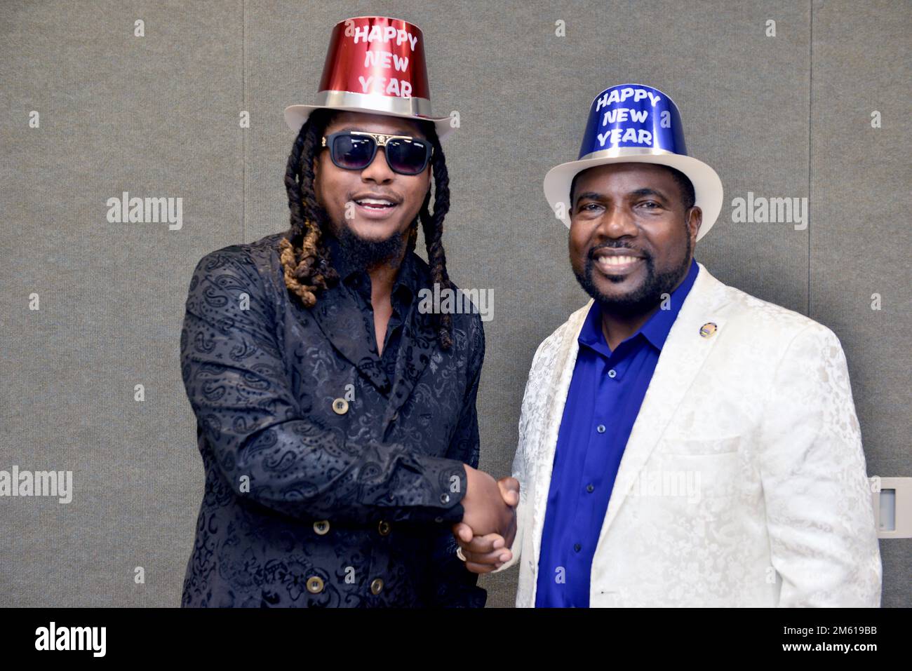 Miramar, USA. 31st Dec, 2022. MIRAMAR, FL DECEMBER 31 Steve Ray Ladson and City of Miramar