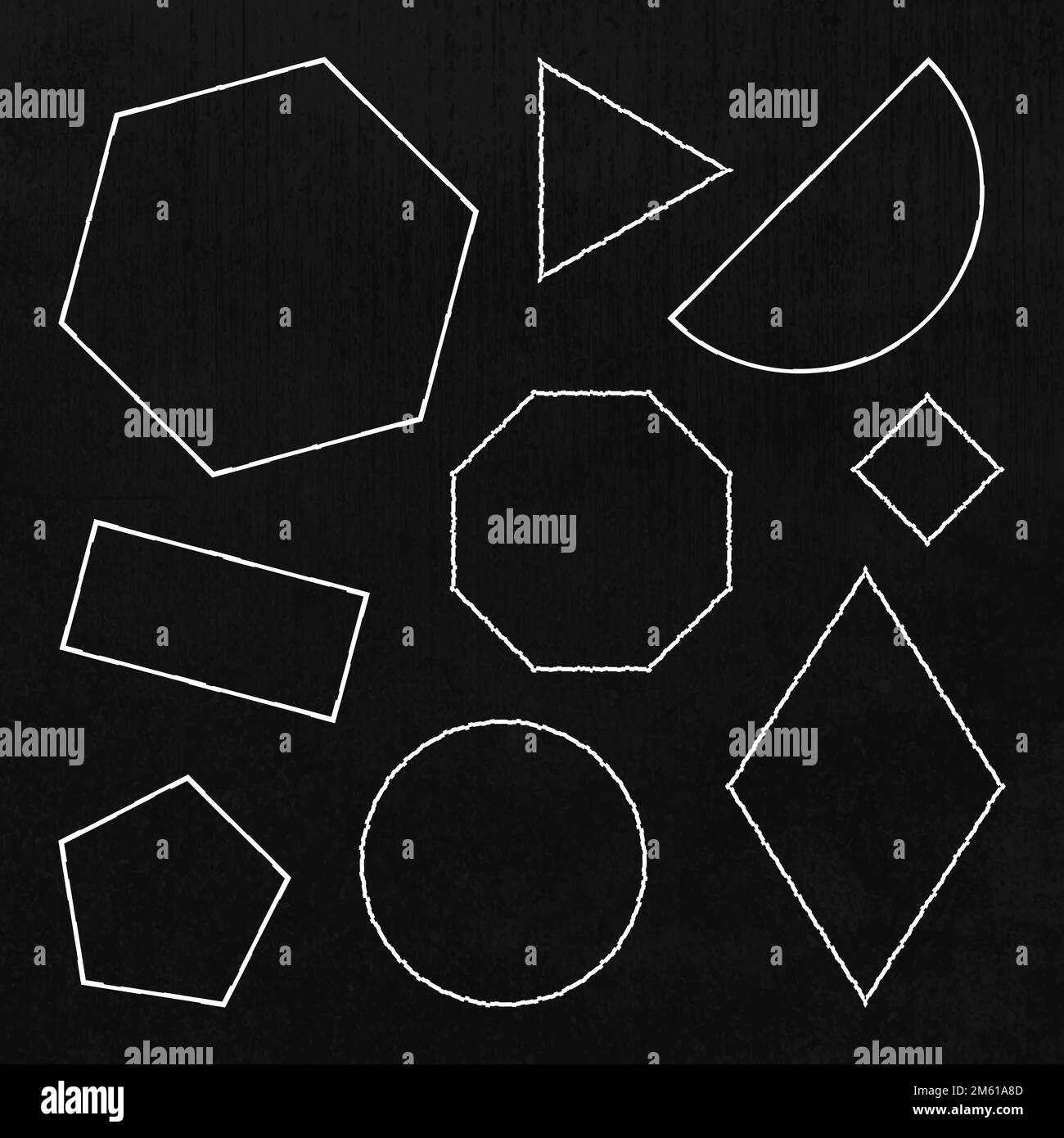 Geometric shape set vector Stock Vector Image & Art Alamy