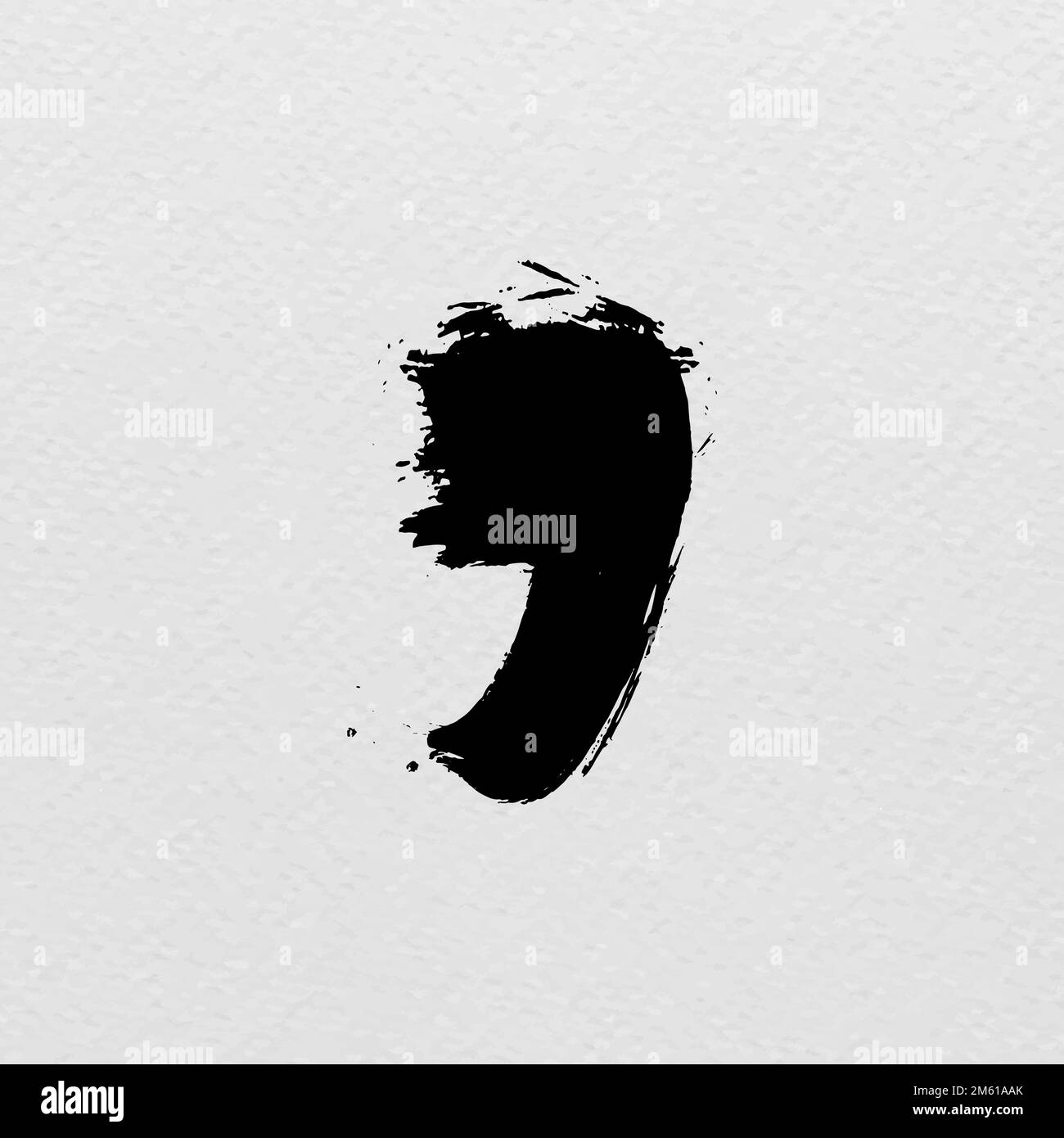 Comma punctuation Stock Vector Images Alamy