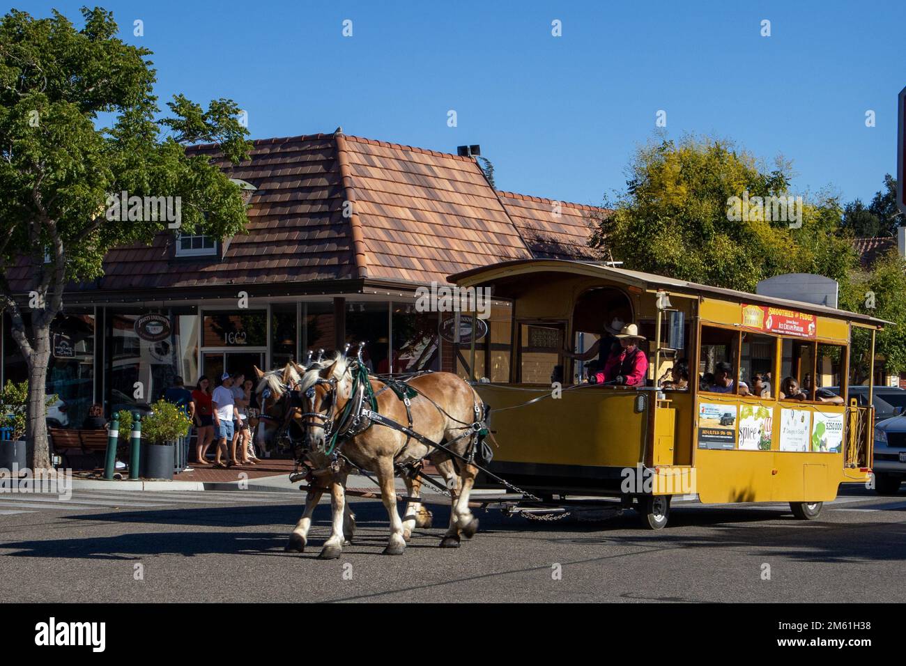 Solvang trolley hi-res stock photography and images - Alamy