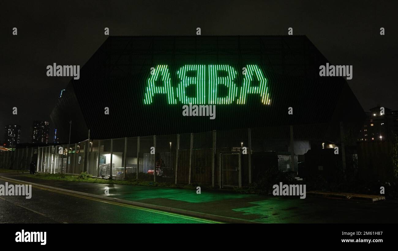 ABBA Arena in London the famous concert hall LONDON, UK DECEMBER