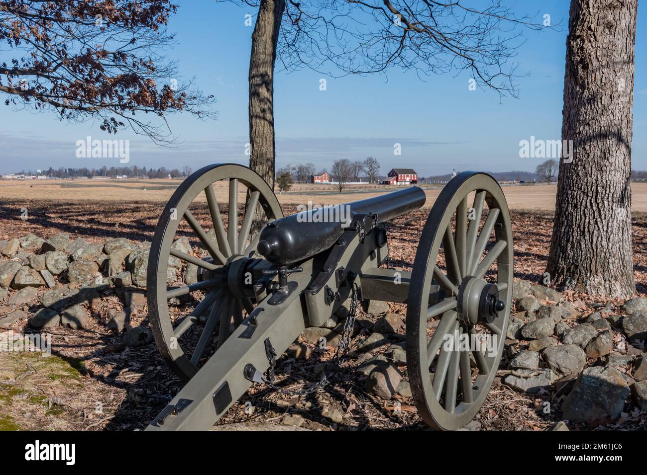 Cannon on Confederate Avenue, Gettysburg National Military Park