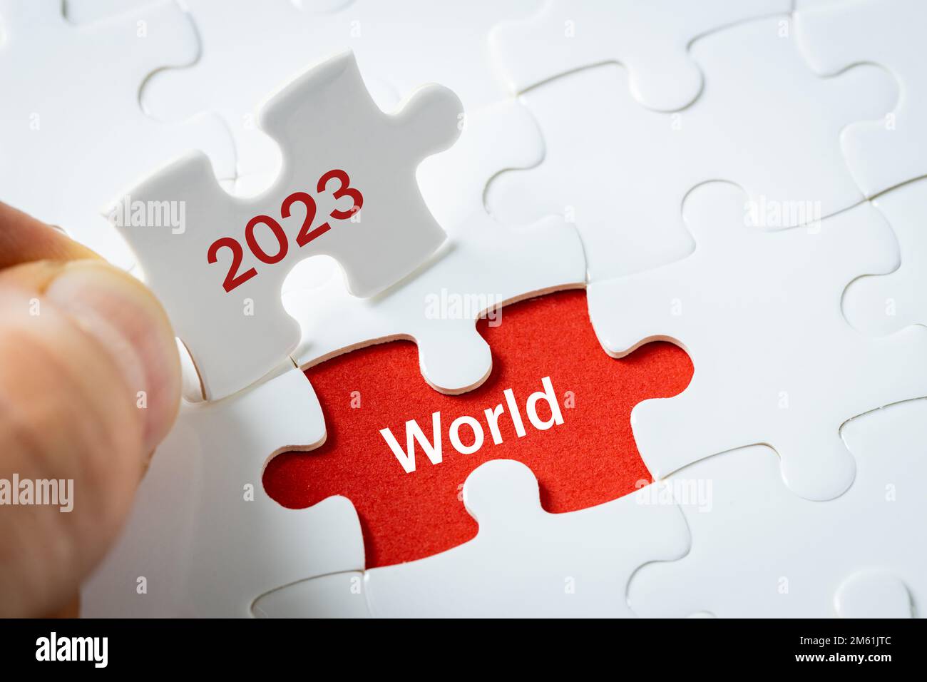 year 2023, World, Predictions, World events Stock Photo