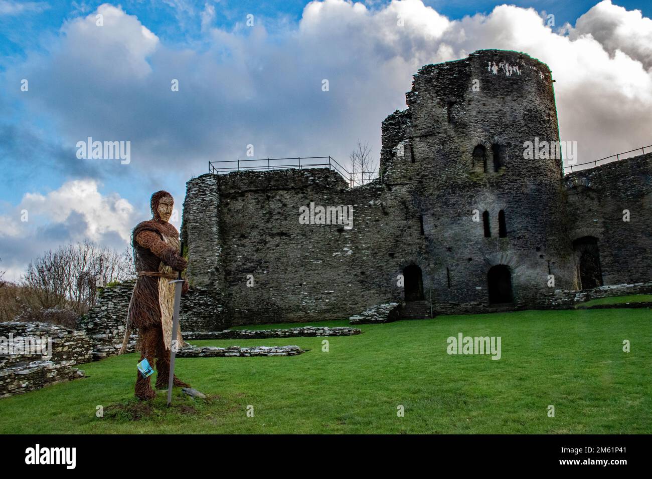 Cilgerran Castle, Wales Stock Photo