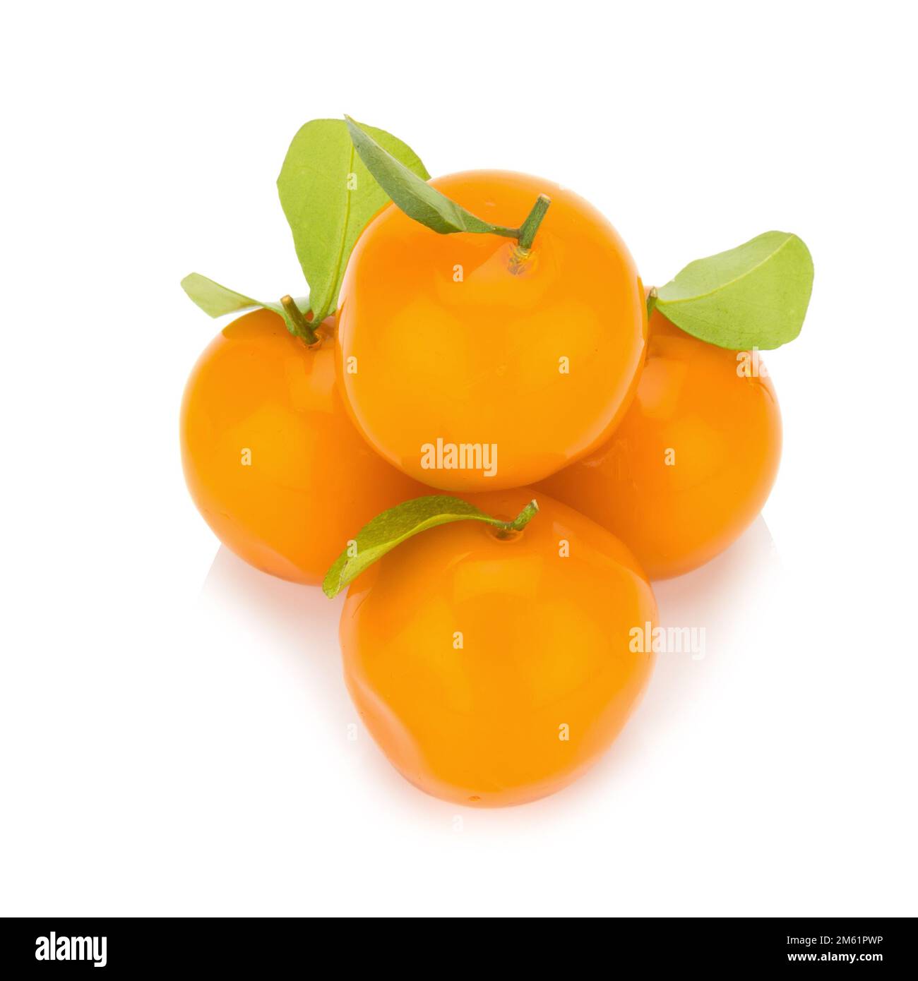 dessert orange.thailand deletable imitation fruits. handmade. small