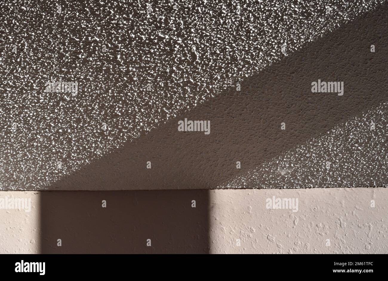 angles a ceiling and a wall with shadow Stock Photo Alamy