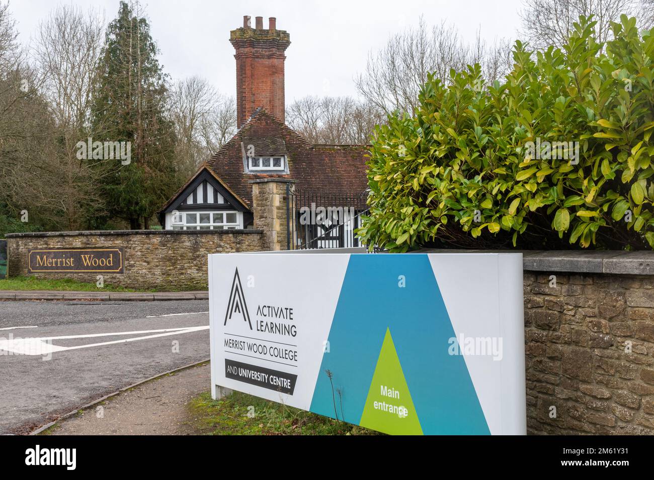 Merrist Wood College and University Centre campus, Worplesdon near