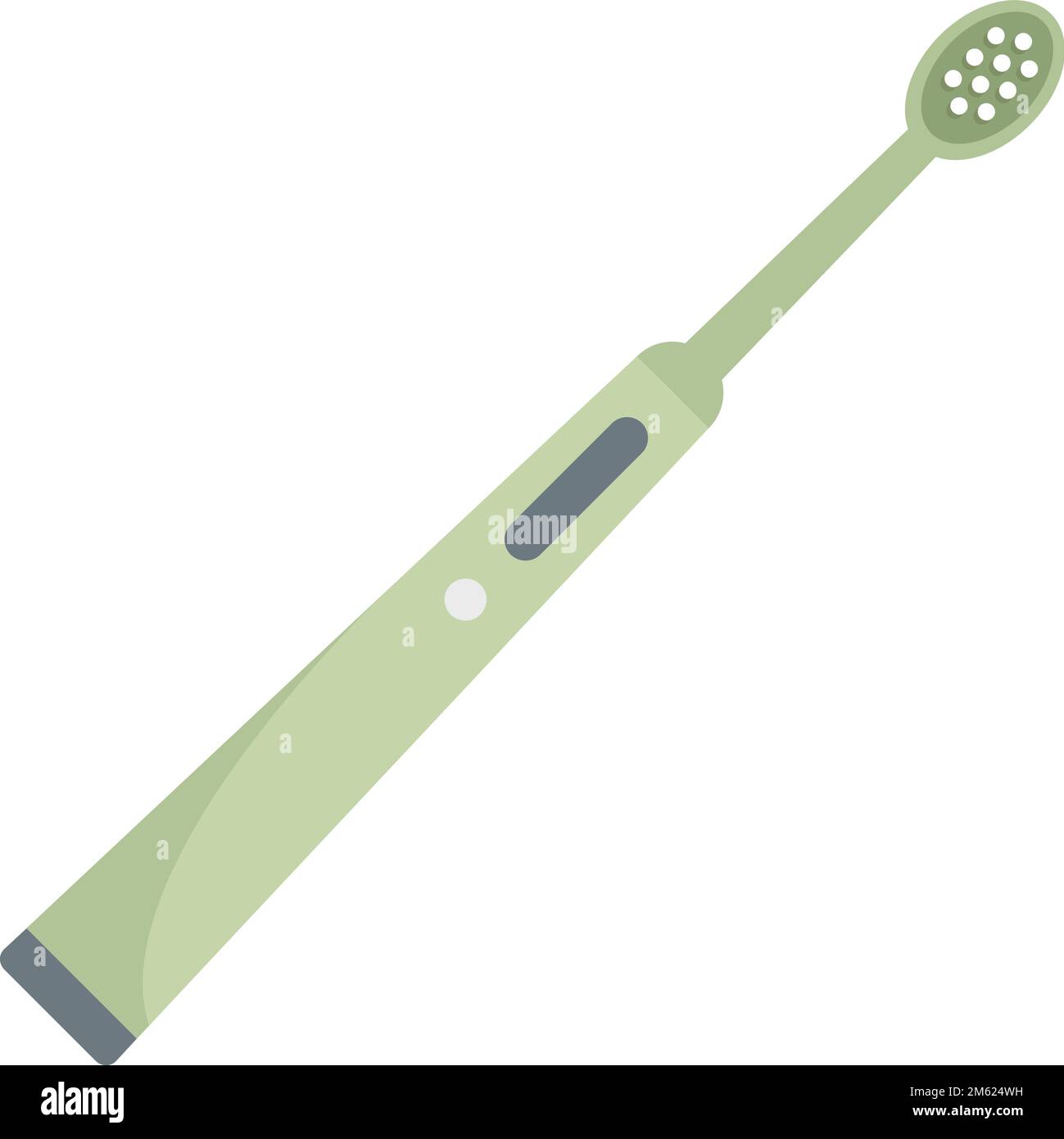 Electric toothbrush dental icon. Flat illustration of Electric ...
