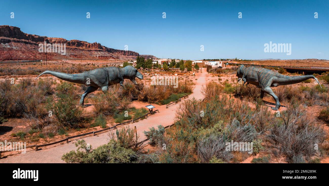 Allosaurus fragilis as well as Tyrannosaurus Rex or T-eEx dinosaurs in ...
