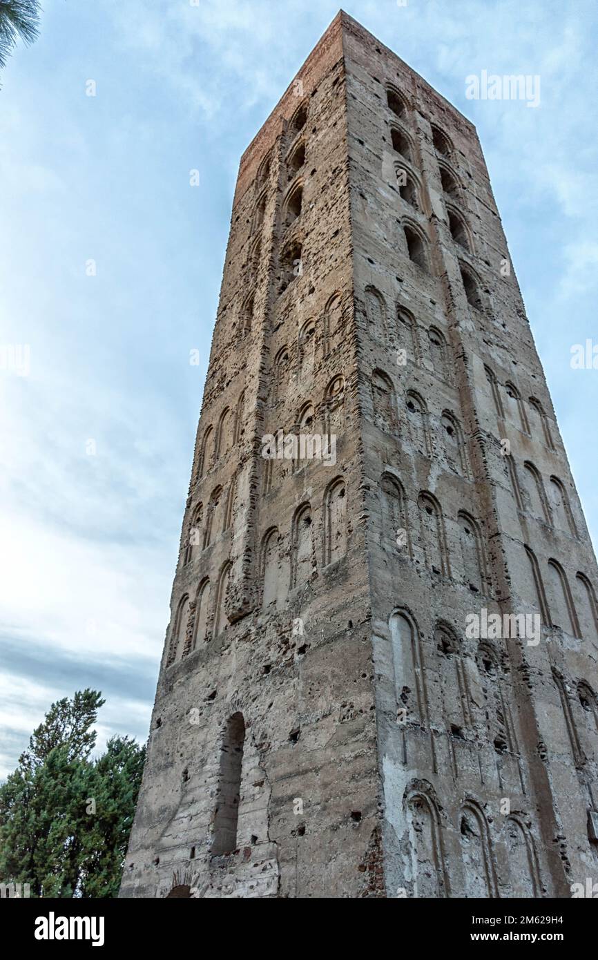 San Nicolas tower, Torre Mudejar, Moorish tower, Coca, province Segovia