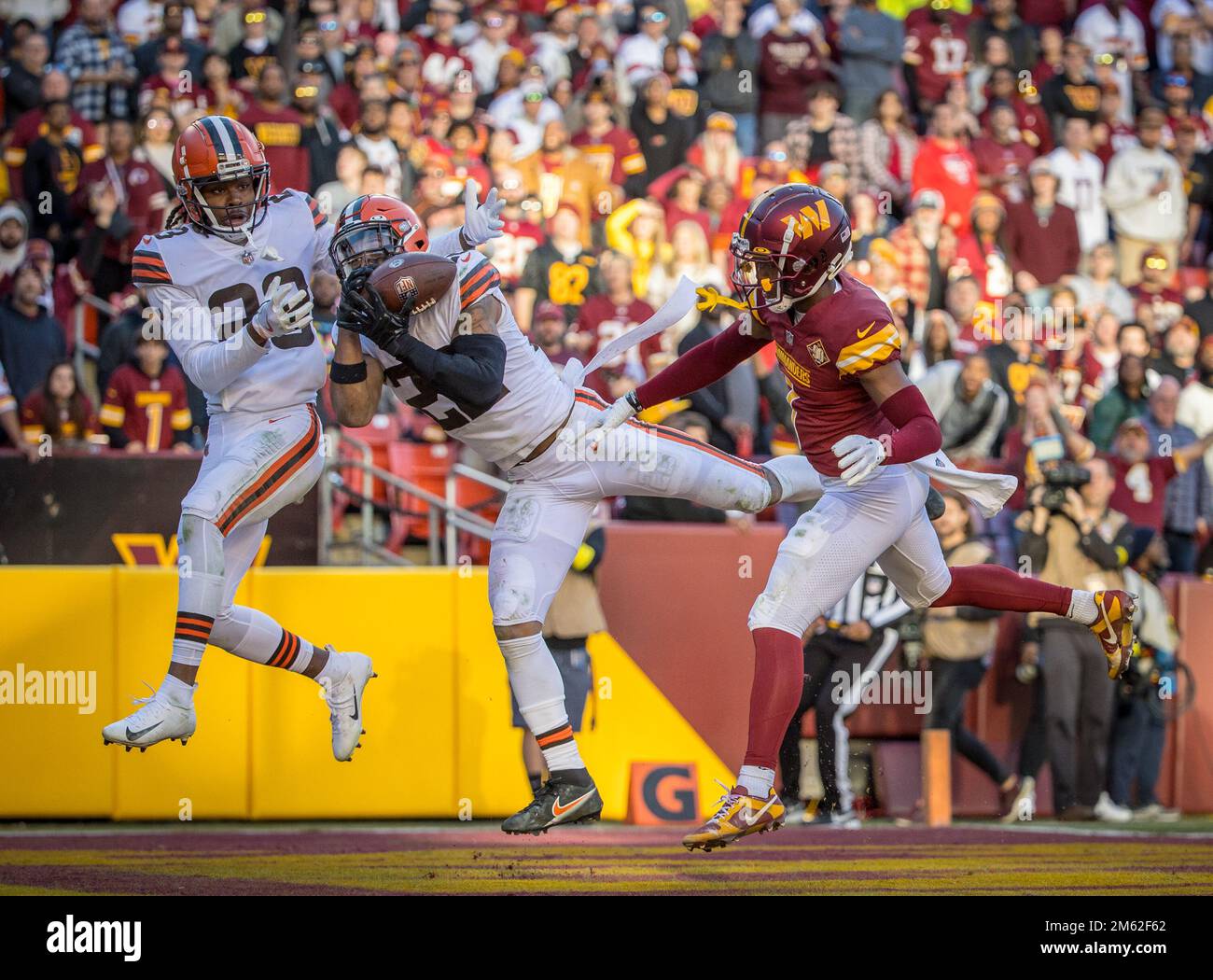 Landover, MD, USA. 1st Jan, 2023. Cleveland Browns safety Grant Delpit ...