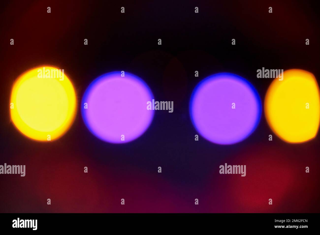 light leaks and defocused disco light Stock Photo