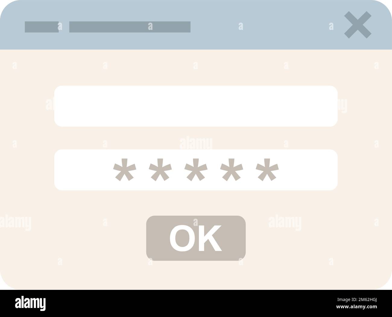 Browser monitor icon flat vector. Window interface. Web frame isolated ...