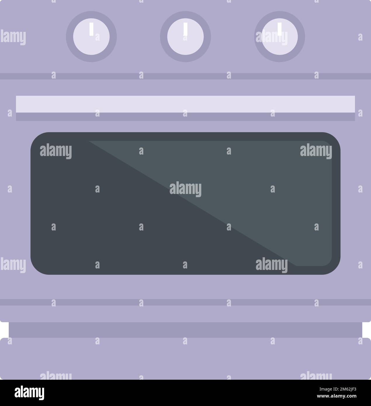 Convection stove icon flat vector. Electric oven. Kitchen convection