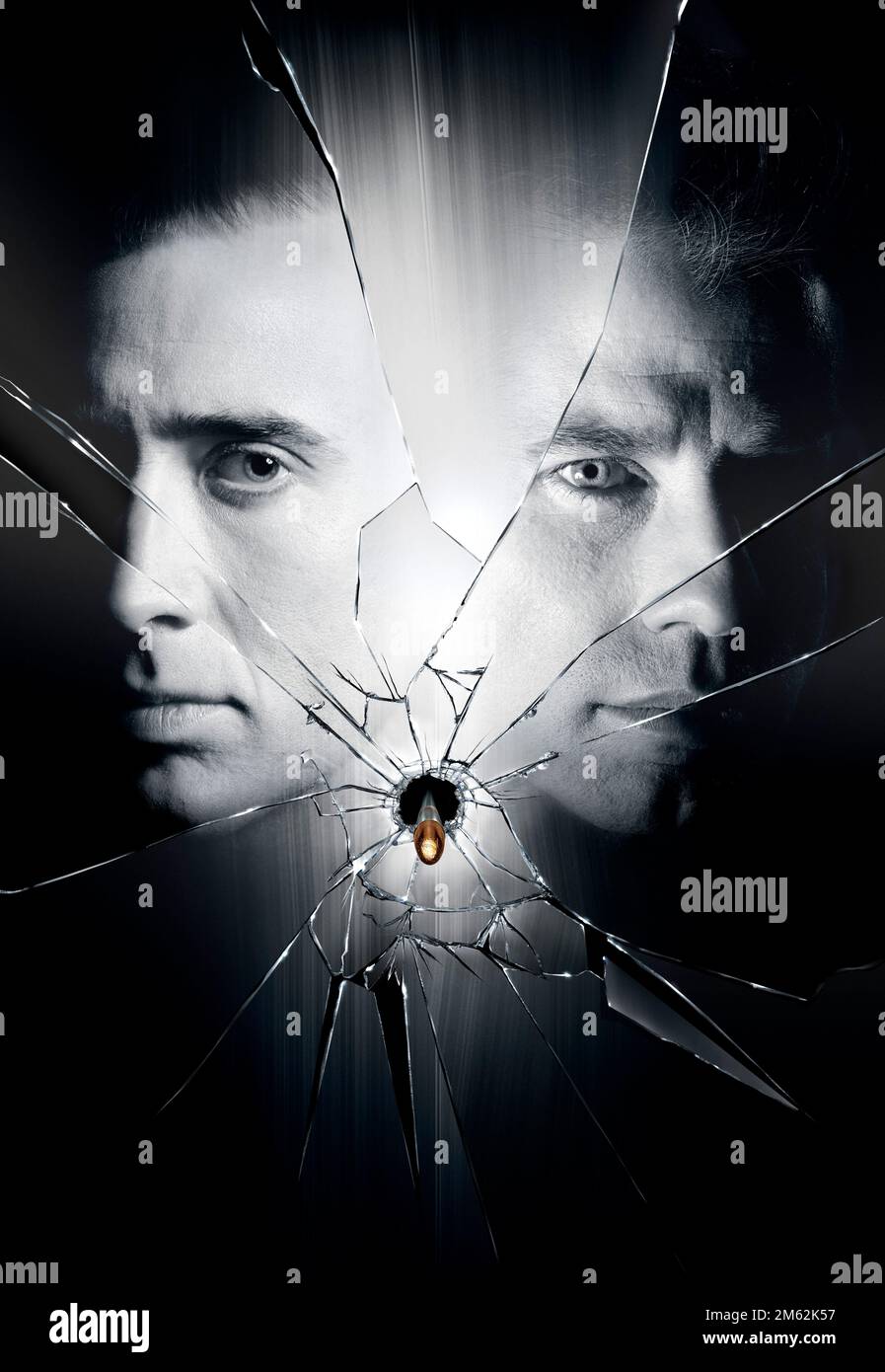 JOHN TRAVOLTA and NICOLAS CAGE in FACE / OFF (1997), directed by JOHN WOO. Credit TOUCHSTONE