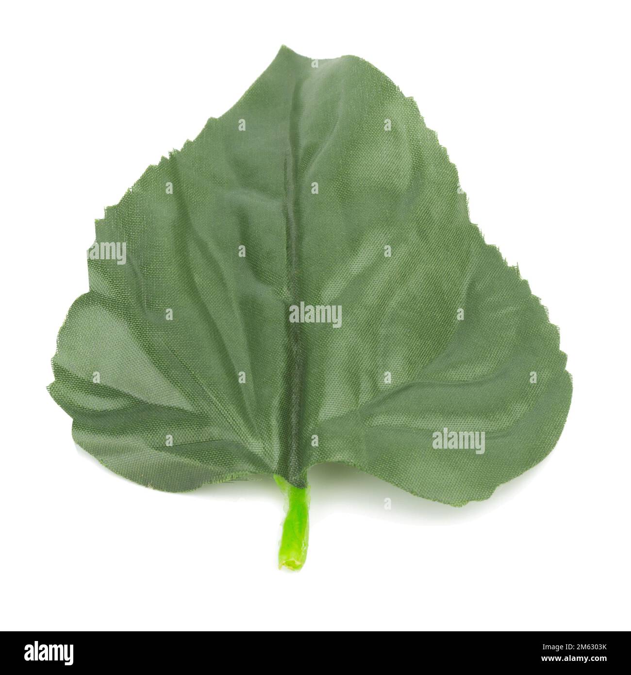 fake leaf isolated on white background Stock Photo Alamy