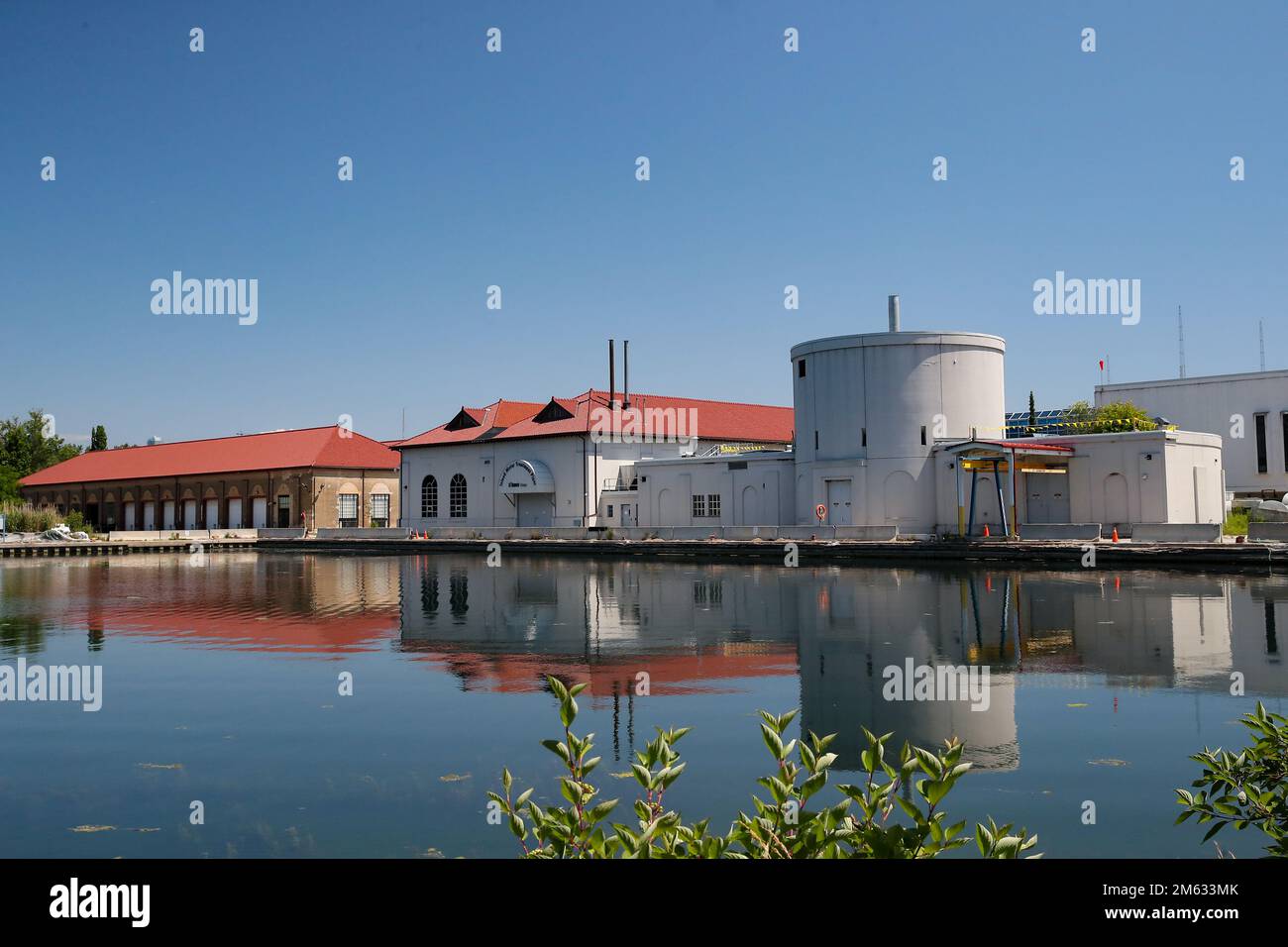July 10 2022, Toronto Ontario Canada. Island Water Treatment Plant