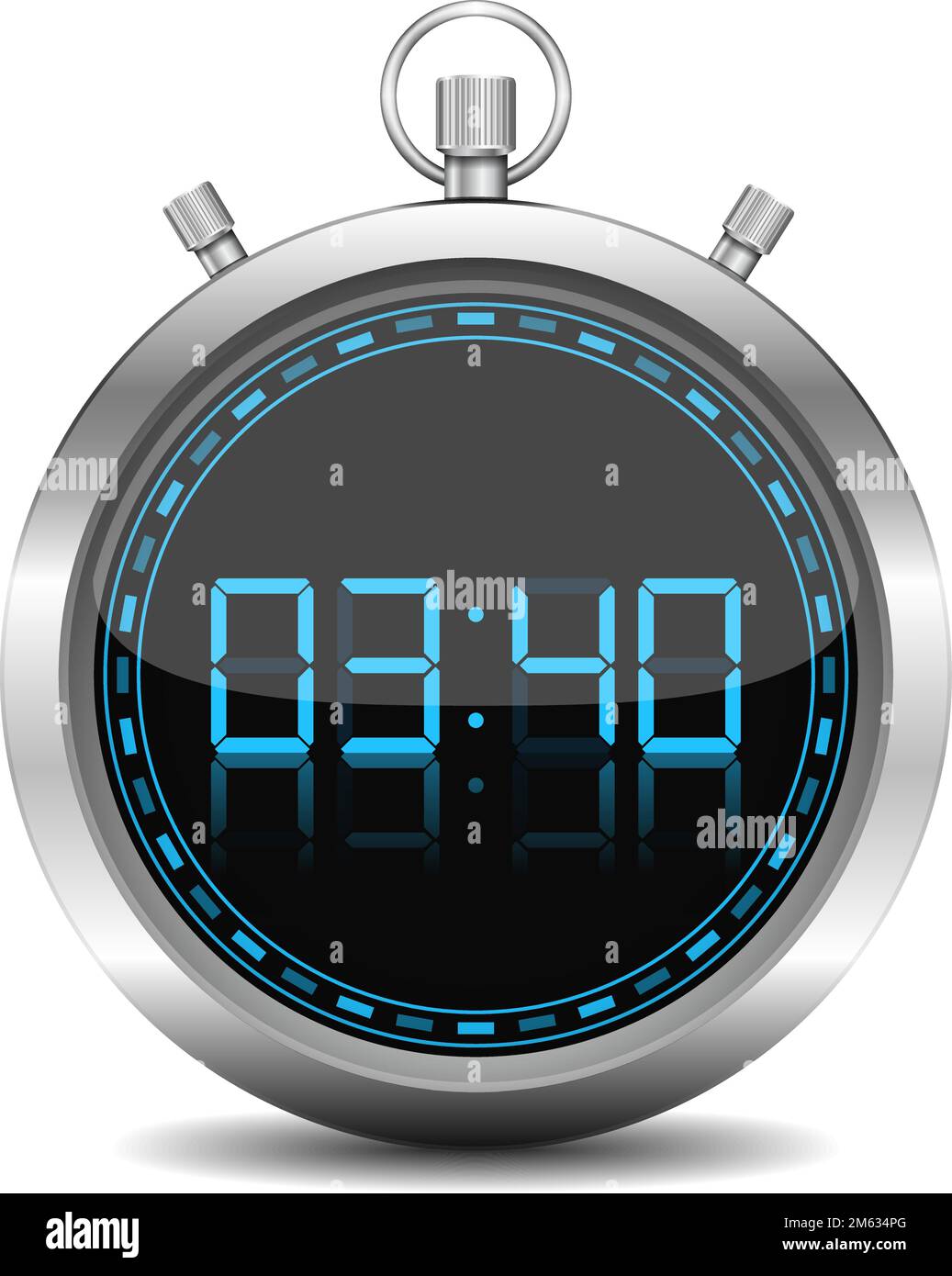 Stopwatch, vector eps10 illustration Stock Vector Image & Art - Alamy