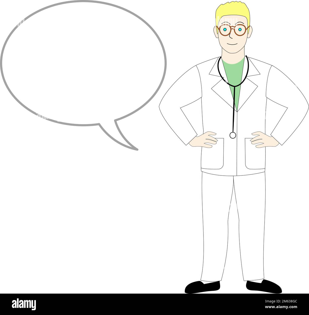 A caucasian male doctor, surgeon, dentist, veterinarian, white