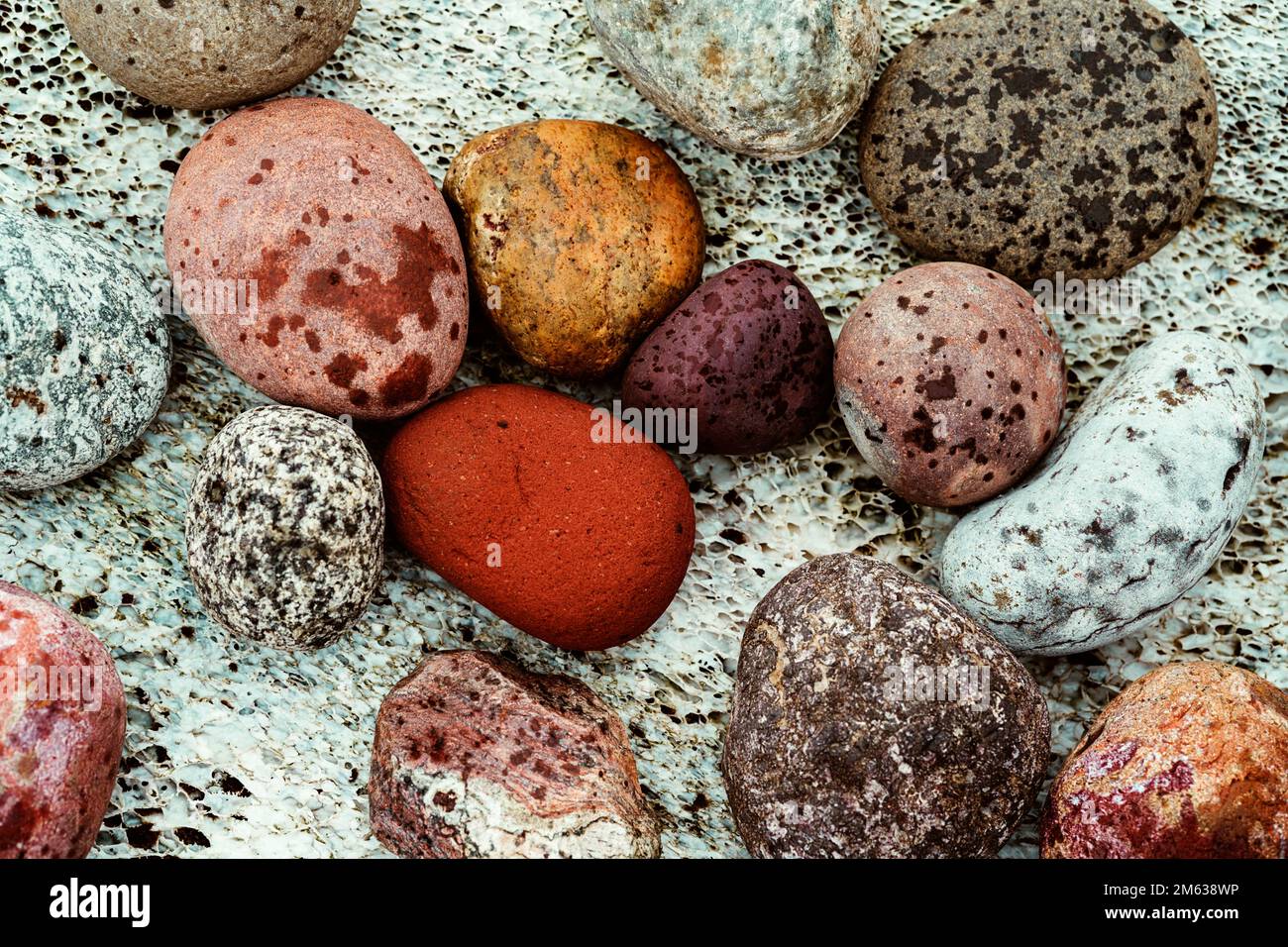 Different rocks with shapes and colors hi-res stock photography and images  - Alamy