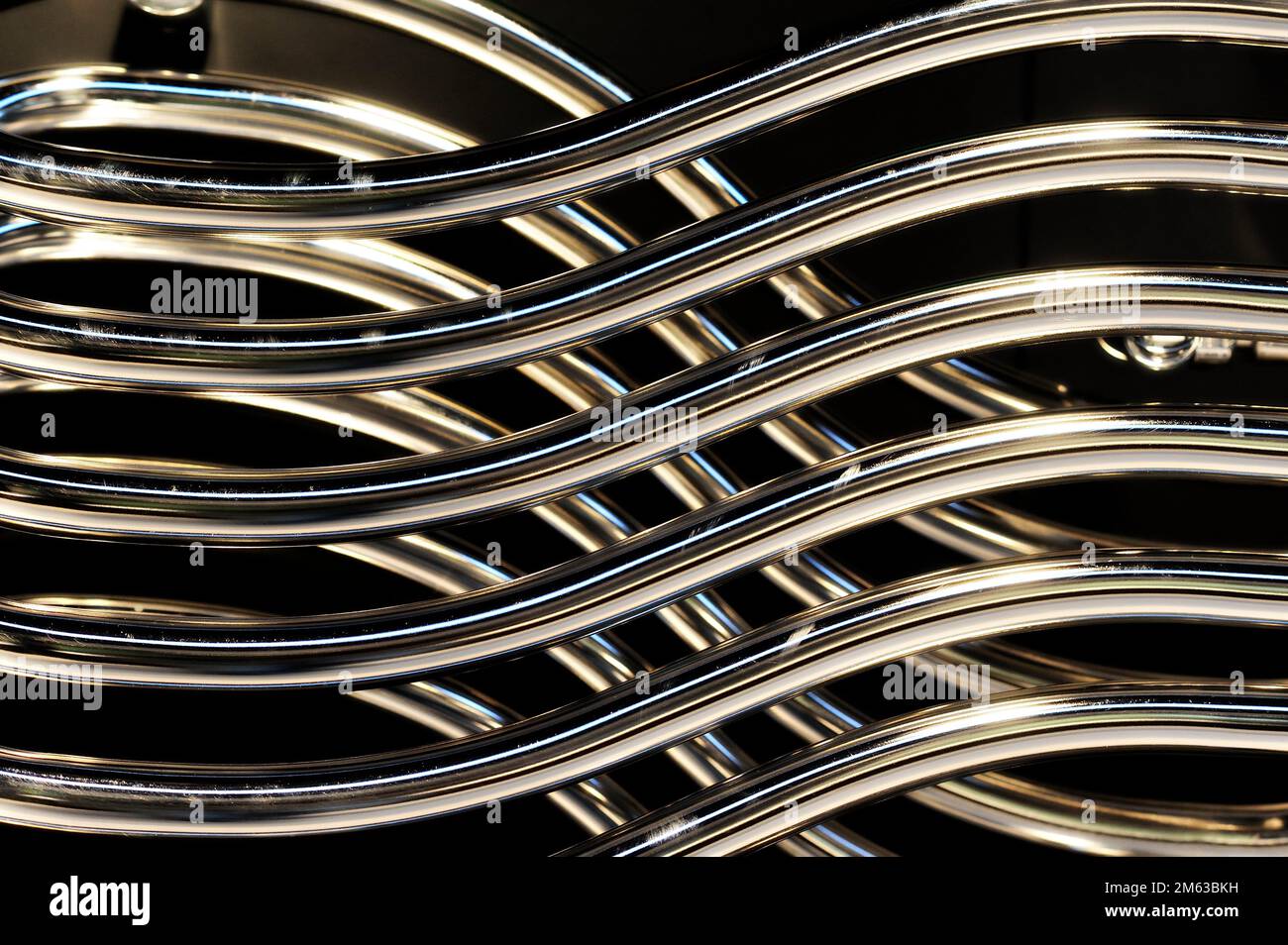 Stainless steel radiator Stock Photo - Alamy