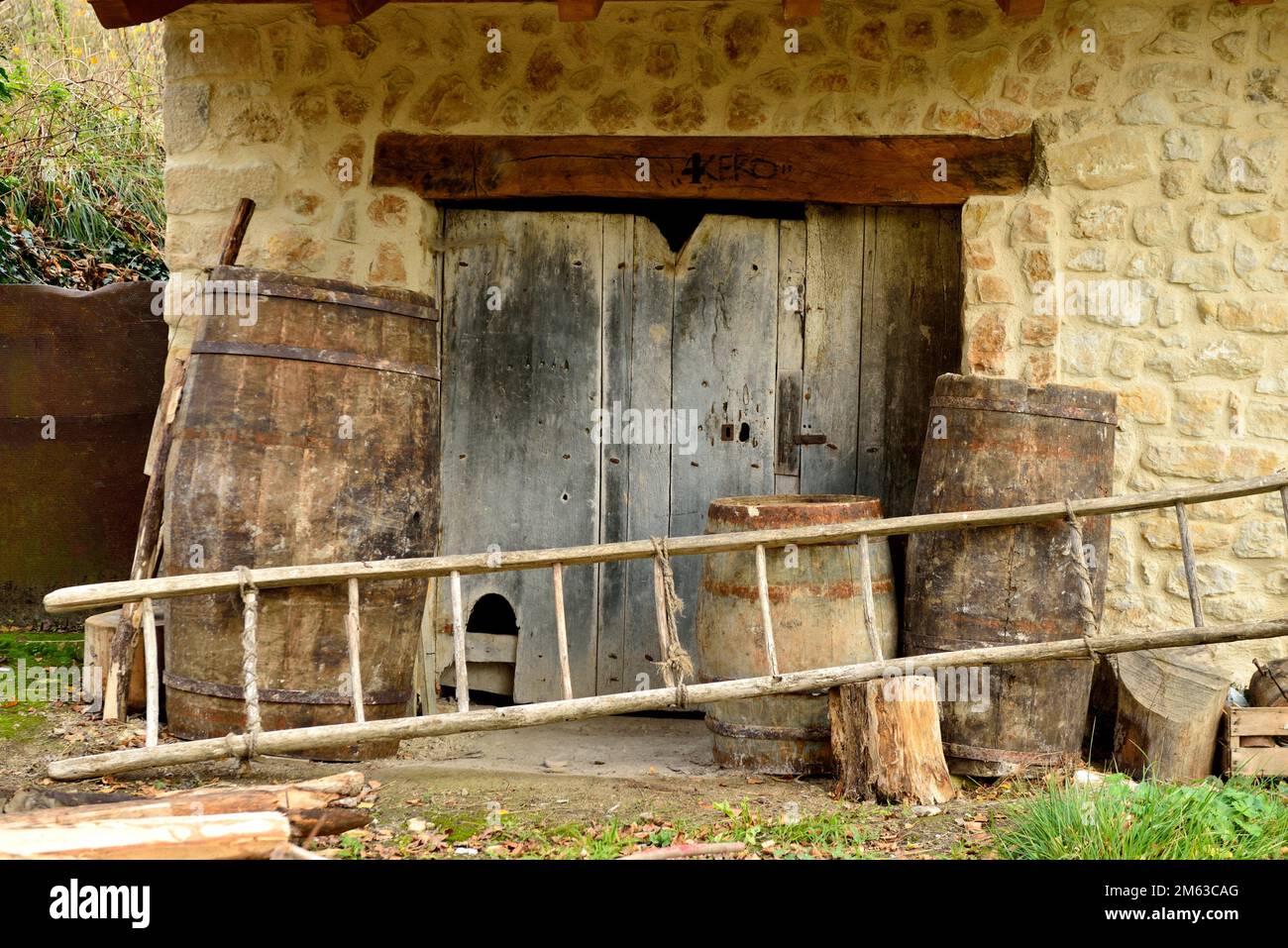 Herrán is a small Medieval Village located in the Tobalina Valley, Burgos,  Spain Stock Photo - Alamy