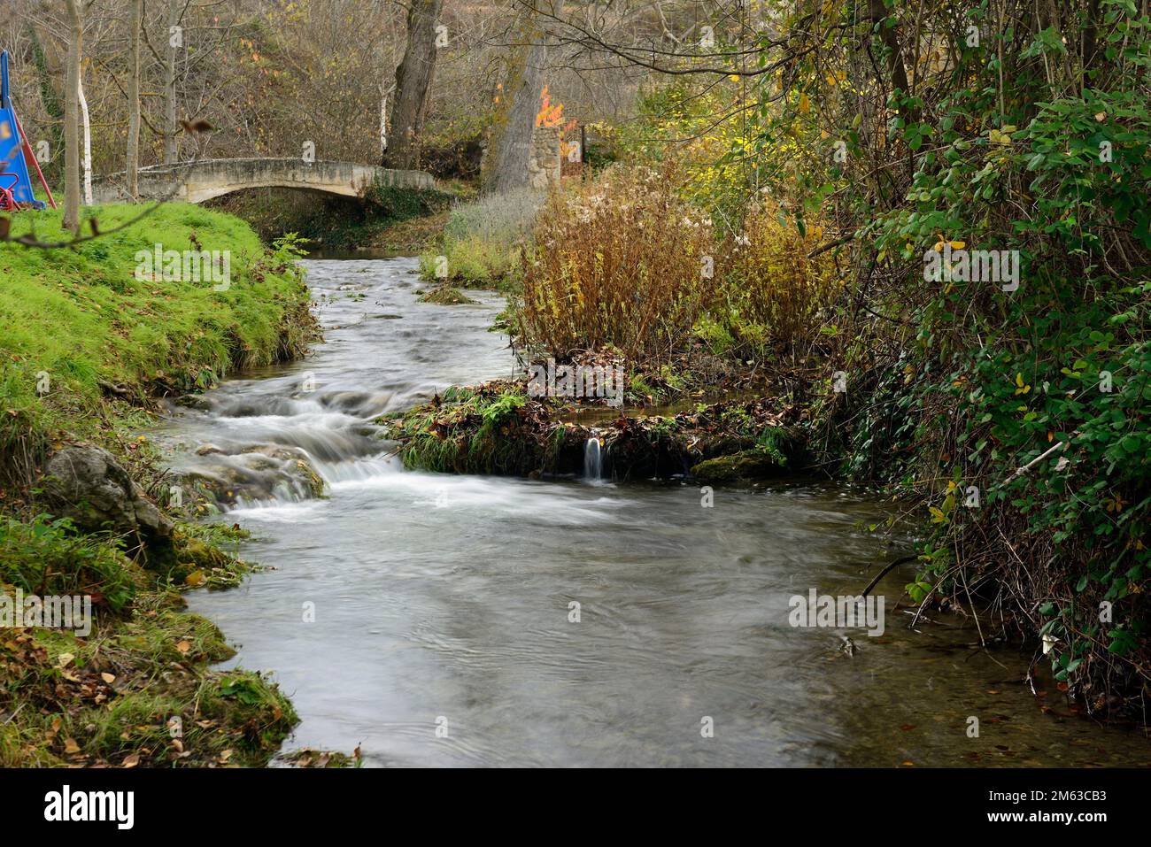 Herrán is a small Medieval Village located in the Tobalina Valley, Burgos,  Spain Stock Photo - Alamy