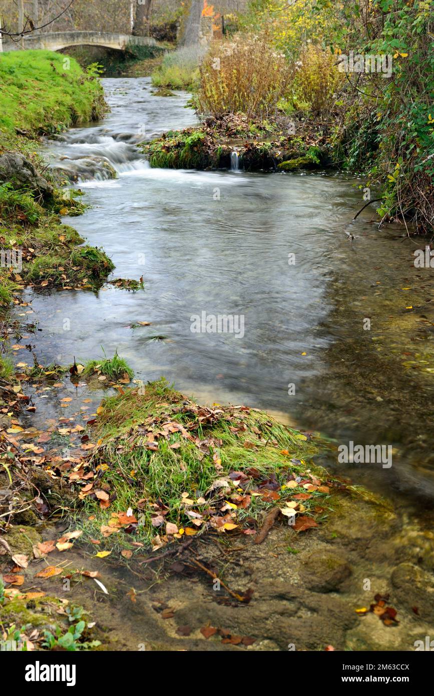 Herrán is a small Medieval Village located in the Tobalina Valley, Burgos,  Spain Stock Photo - Alamy