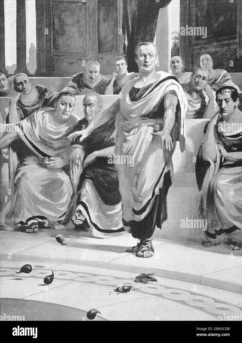 Carthago Delenda Est Black And White Stock Photos Images Alamy