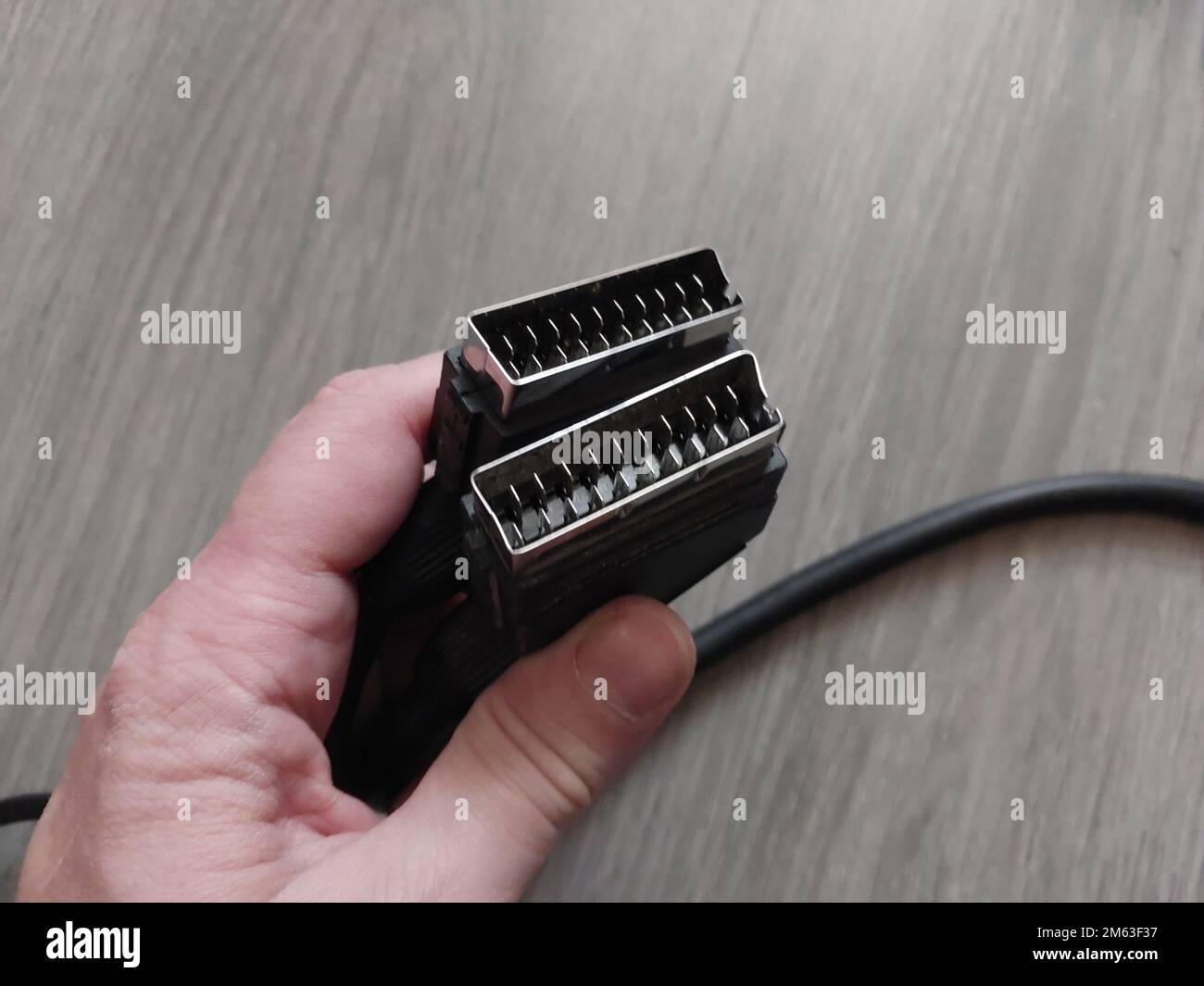 Electrical computer wires for current and the information transfer Stock Photo Alamy