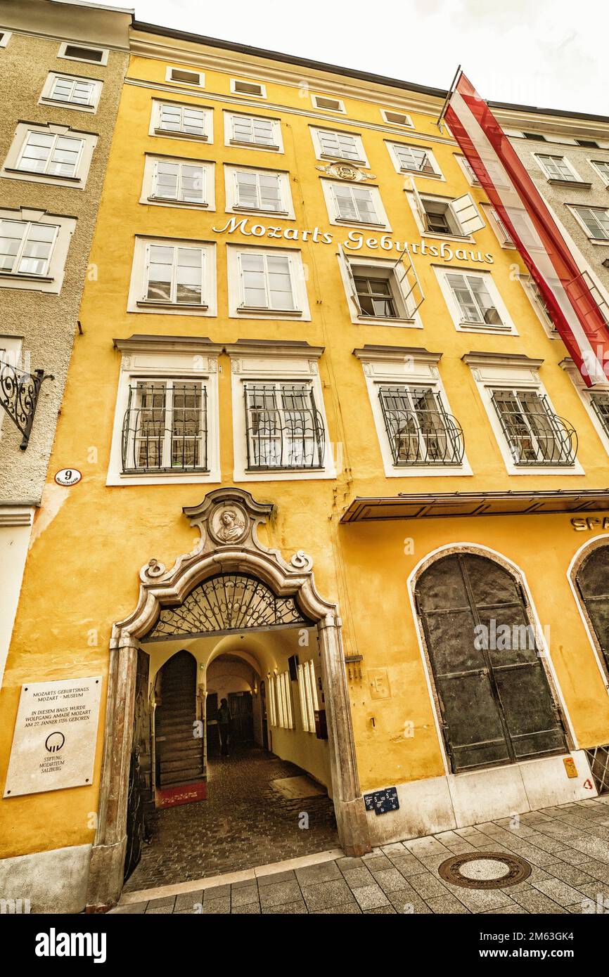 Hagenauer Haus, Mozart Birthplace,Typical Architecture, Historic Centre