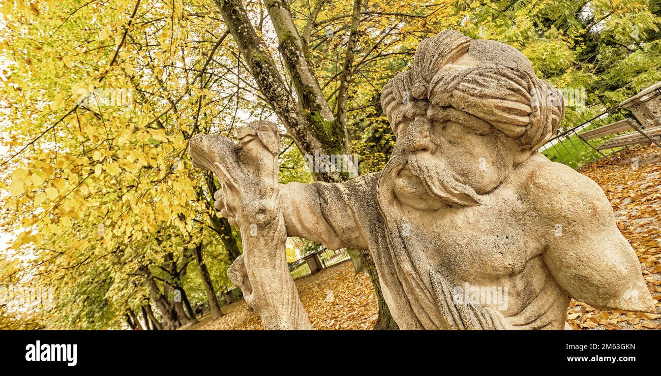 Dwarf Statue, Bizarre Dwarf, Zwergerlgarten, Dwarf Garden, 18th Century