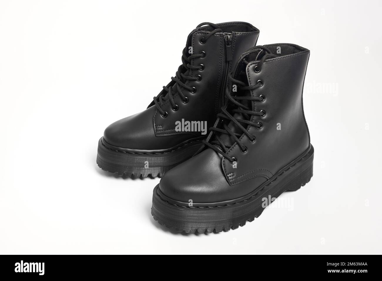 Platform hot sale military boots