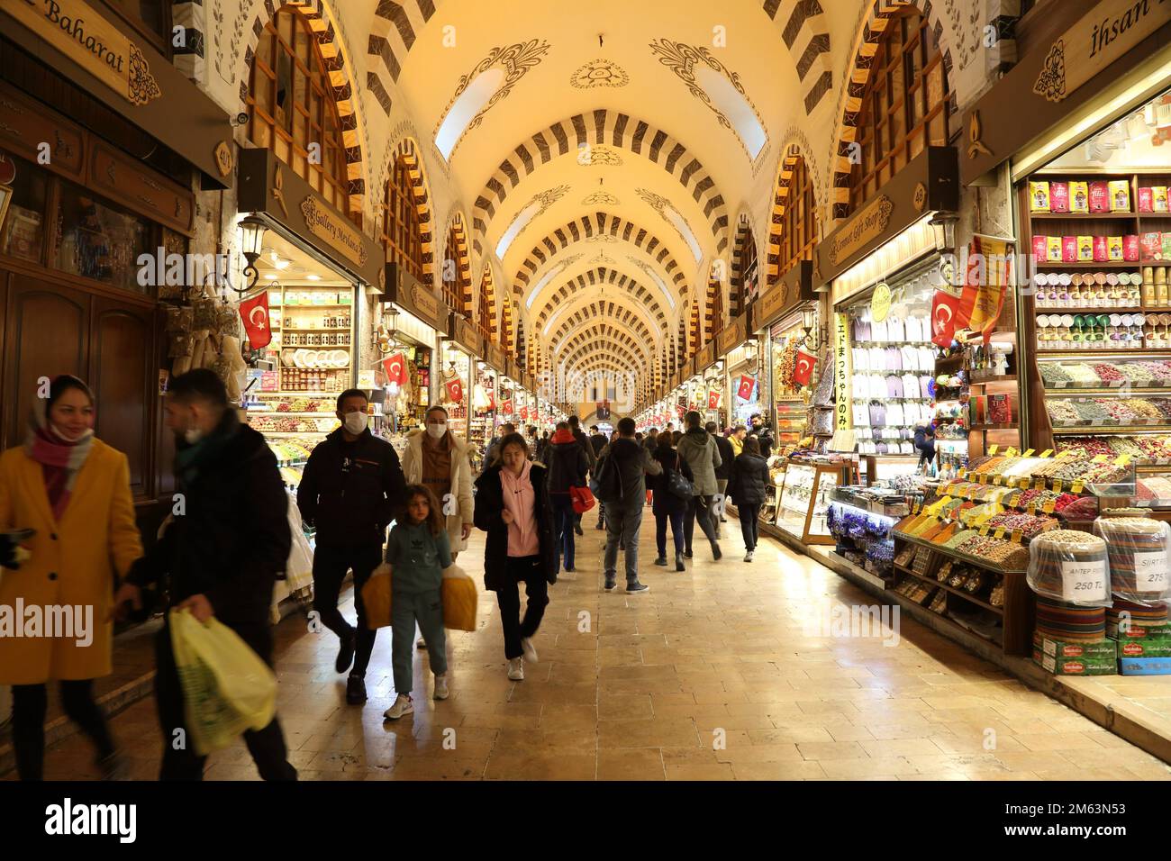 The Grand Bazaar in Istanbul is the largest bazaar in the city and one