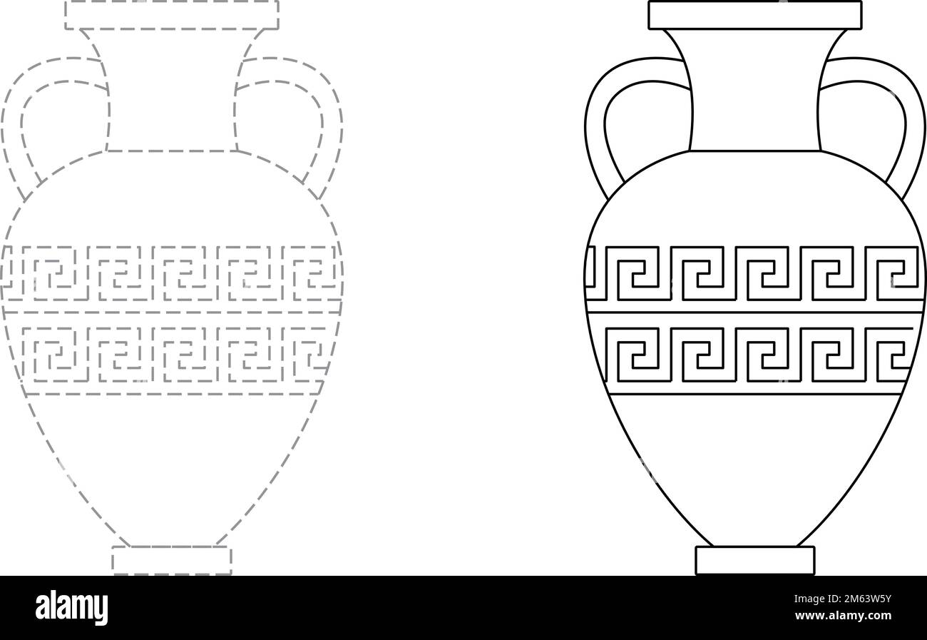 Tracing for kids Black and White Stock Photos & Images - Alamy